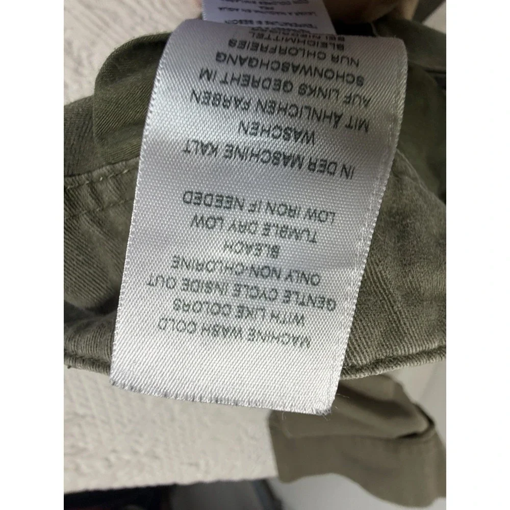 True Religion Men's Relaxed Cargo Shorts‎ 104821 Olive Green Sz 36 Horse Shoe